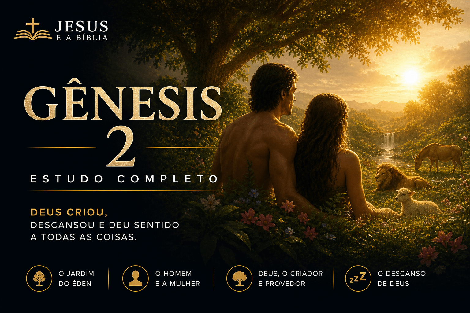 Gênesis 2 Estudo O que o Éden nos ensina sobre Deus