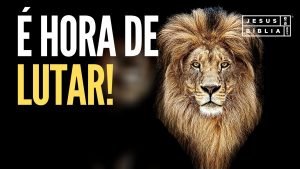 É HORA DE LUTAR
