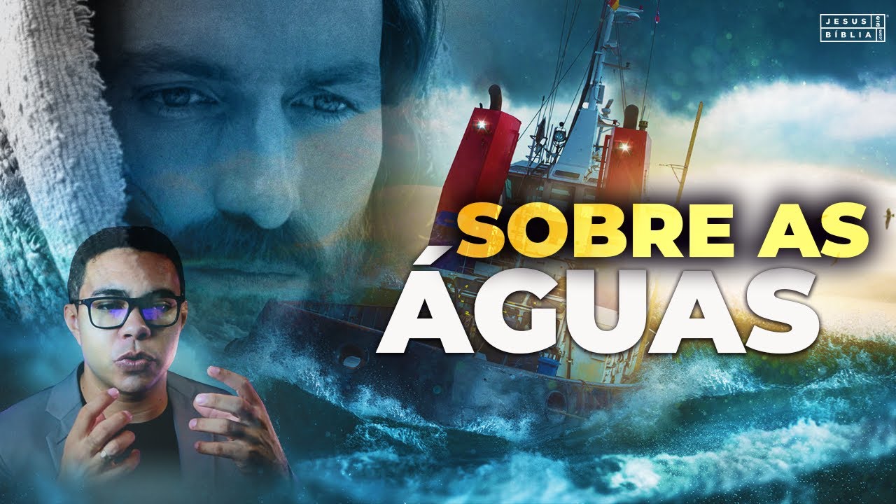 Jesus anda sobre as águas