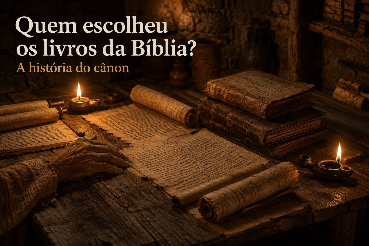 Quem escolheu os livros da Bíblia? A história do cânon