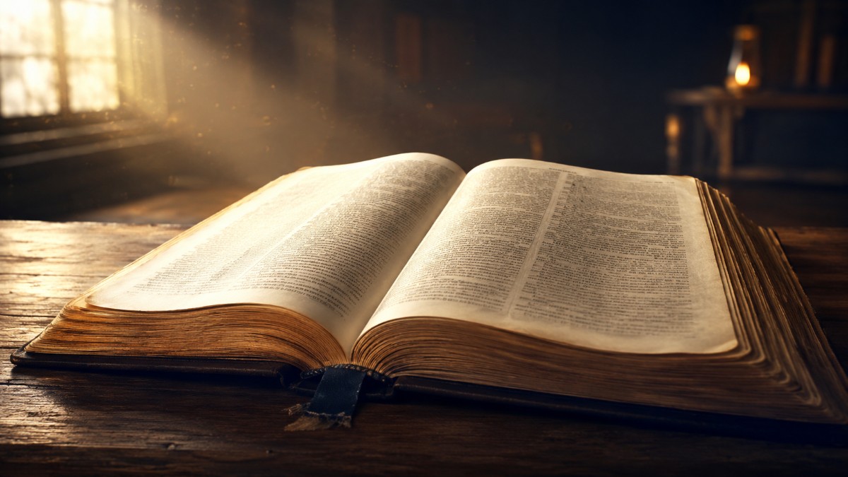 O que significa ser discípulo de Jesus, Bíblia aberta em João 8