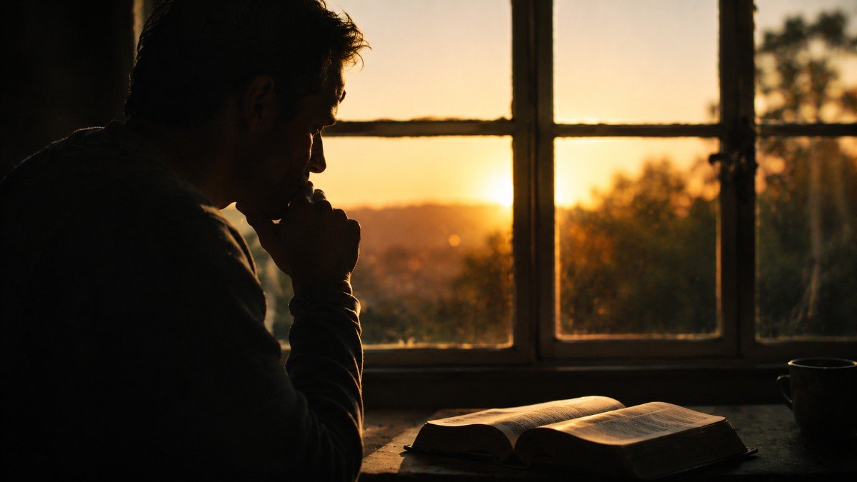 Como vencer a inveja, os dois altares de Caim e Abel ao pôr do sol